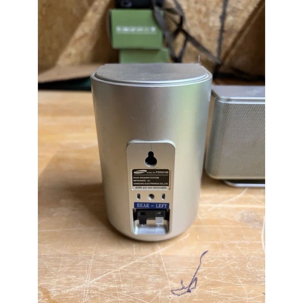 Samsung PSRS610E/PSCS610E 3.0 Wired Dolby Digital Wall Mount Silver